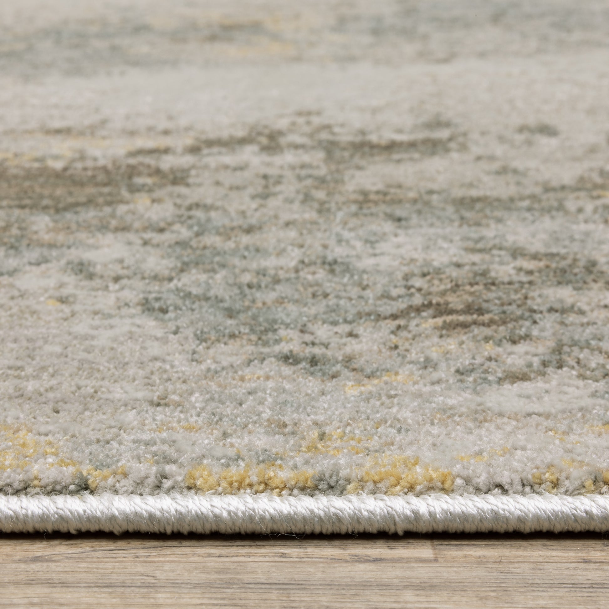 Oriental Weavers Mallory  Grey Yellow Contemporary