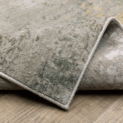 Oriental Weavers Mallory  Grey Yellow Contemporary