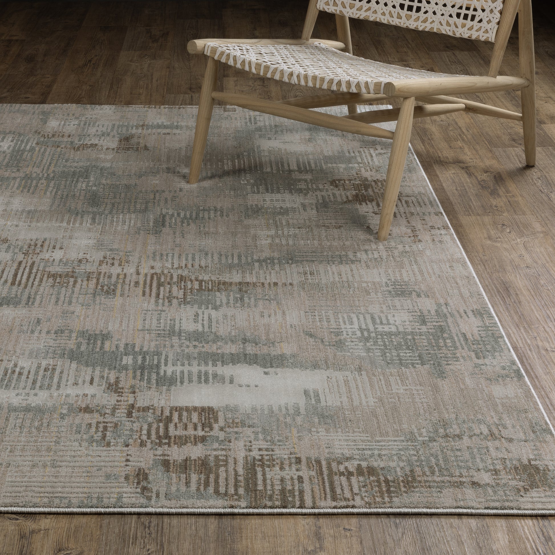 Oriental Weavers Mallory  Beige Blue Contemporary