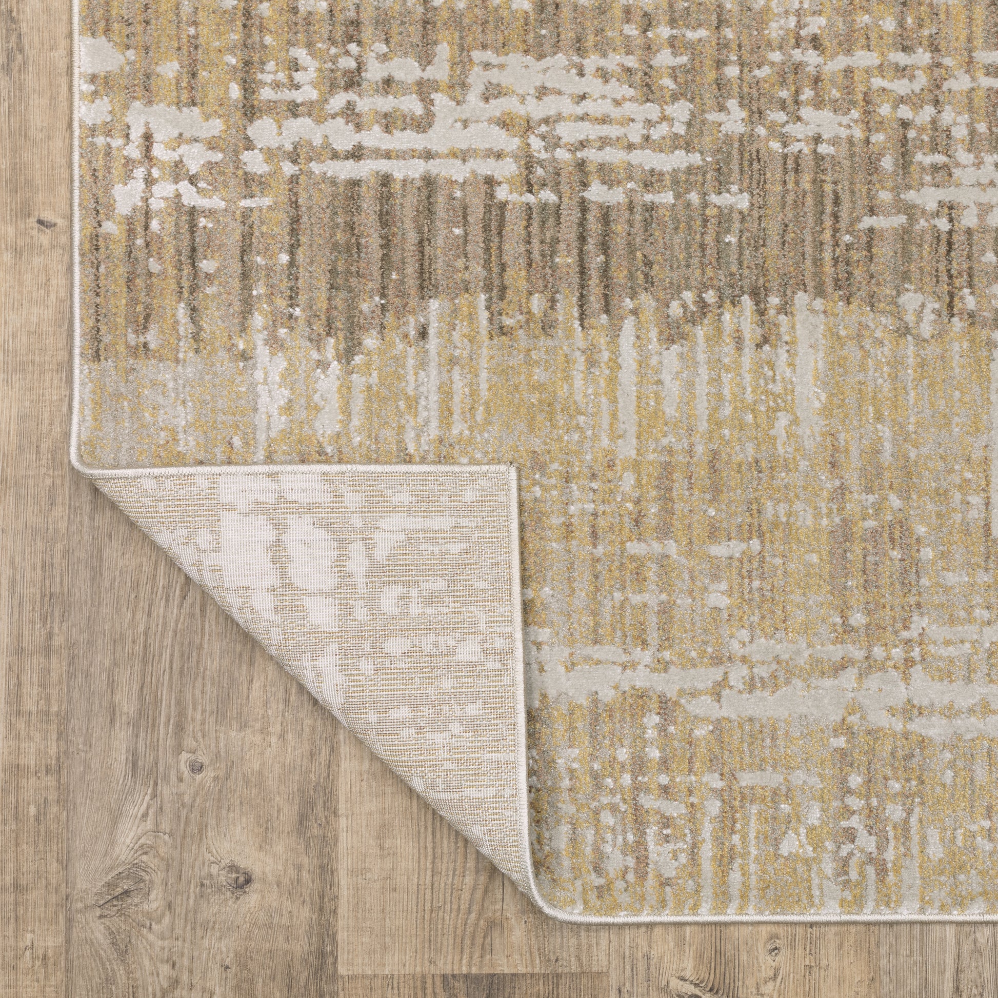 Oriental Weavers Mallory  Gold Brown Contemporary