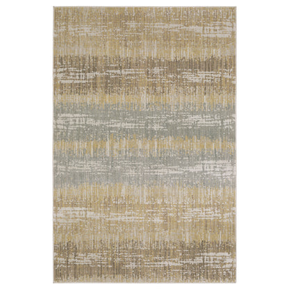 Oriental Weavers Mallory  Gold Brown Contemporary