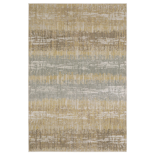 Oriental Weavers Mallory  Gold Brown Contemporary