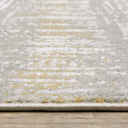 Oriental Weavers Mallory  Gold Brown Contemporary