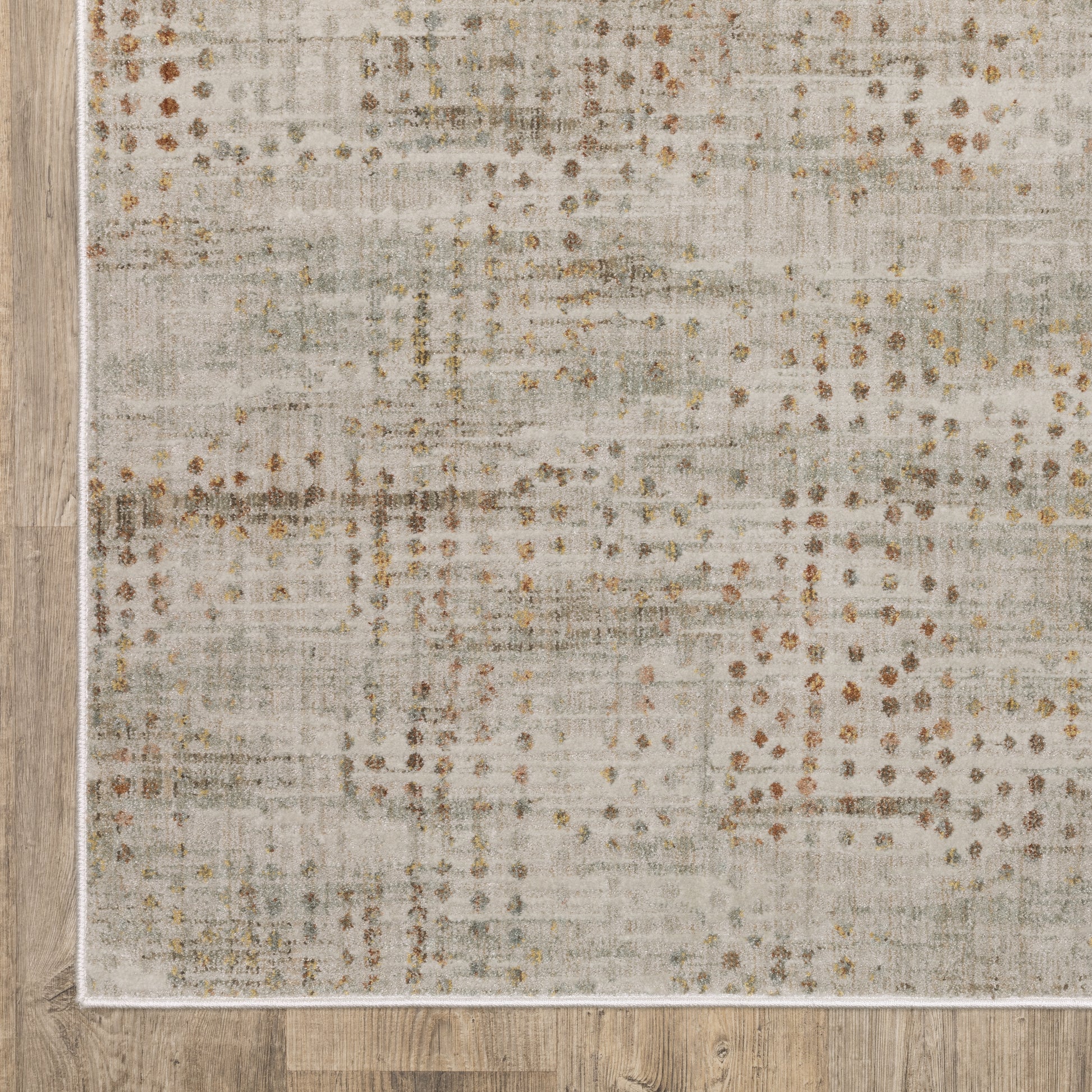 Oriental Weavers Mallory  Grey Gold Contemporary