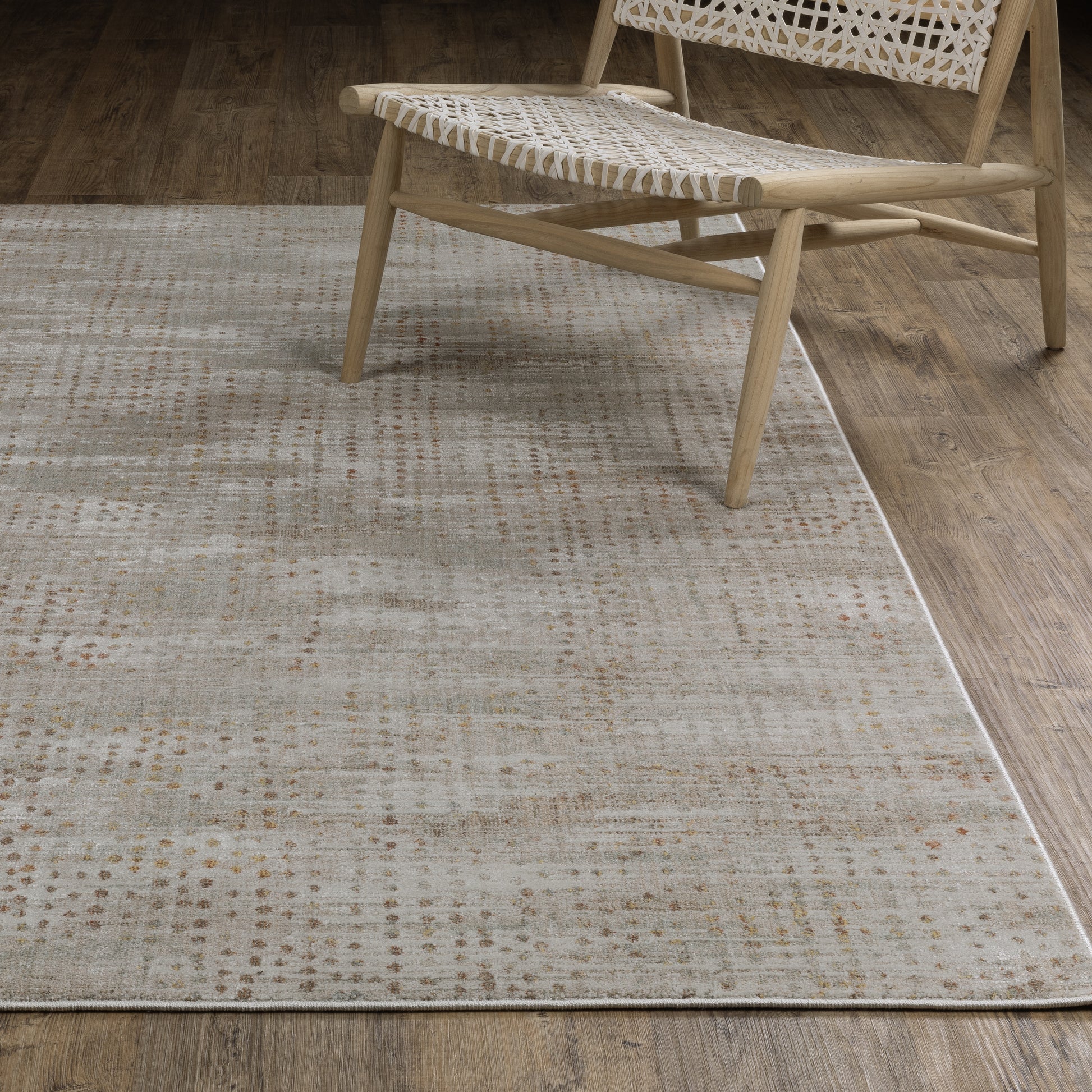 Oriental Weavers Mallory  Grey Gold Contemporary