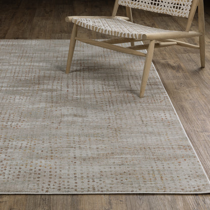 Oriental Weavers Mallory  Grey Gold Contemporary