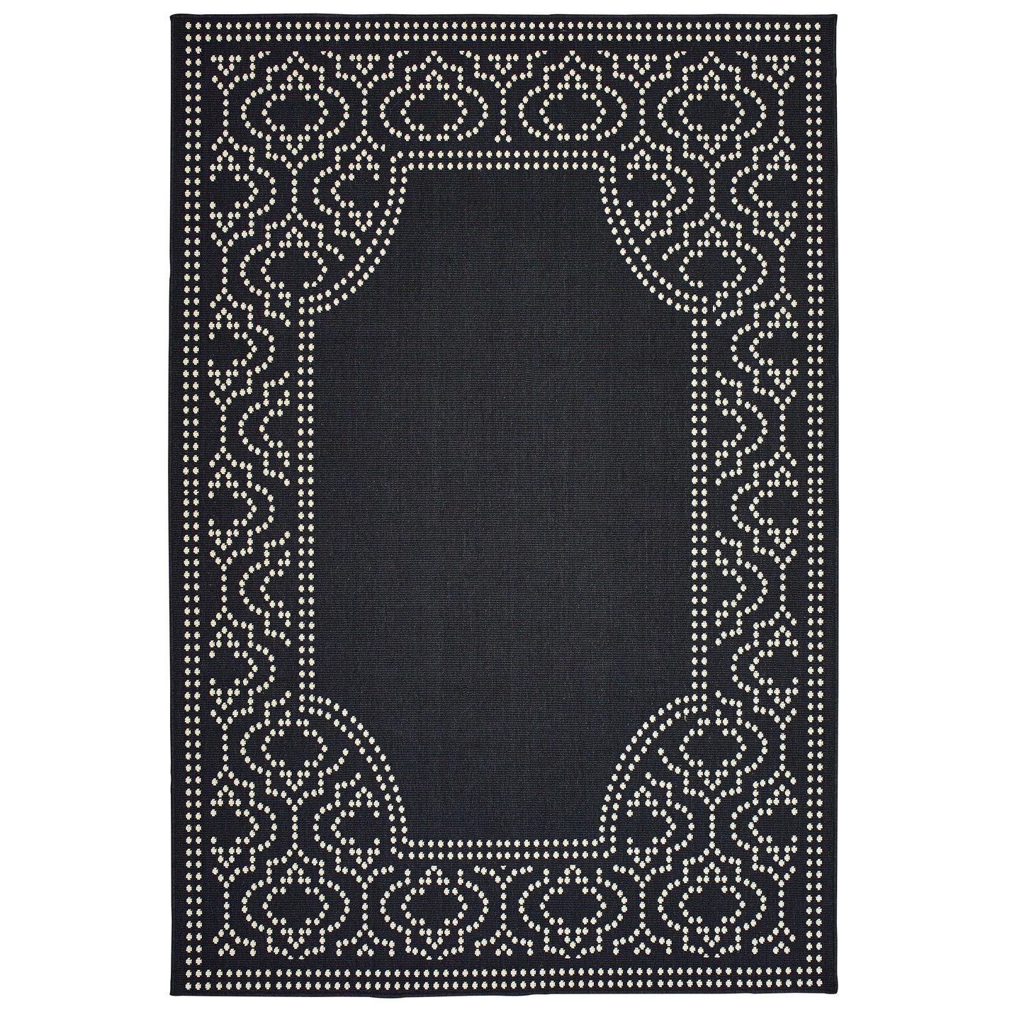 Oriental Weavers Marina  Black Ivory Casual