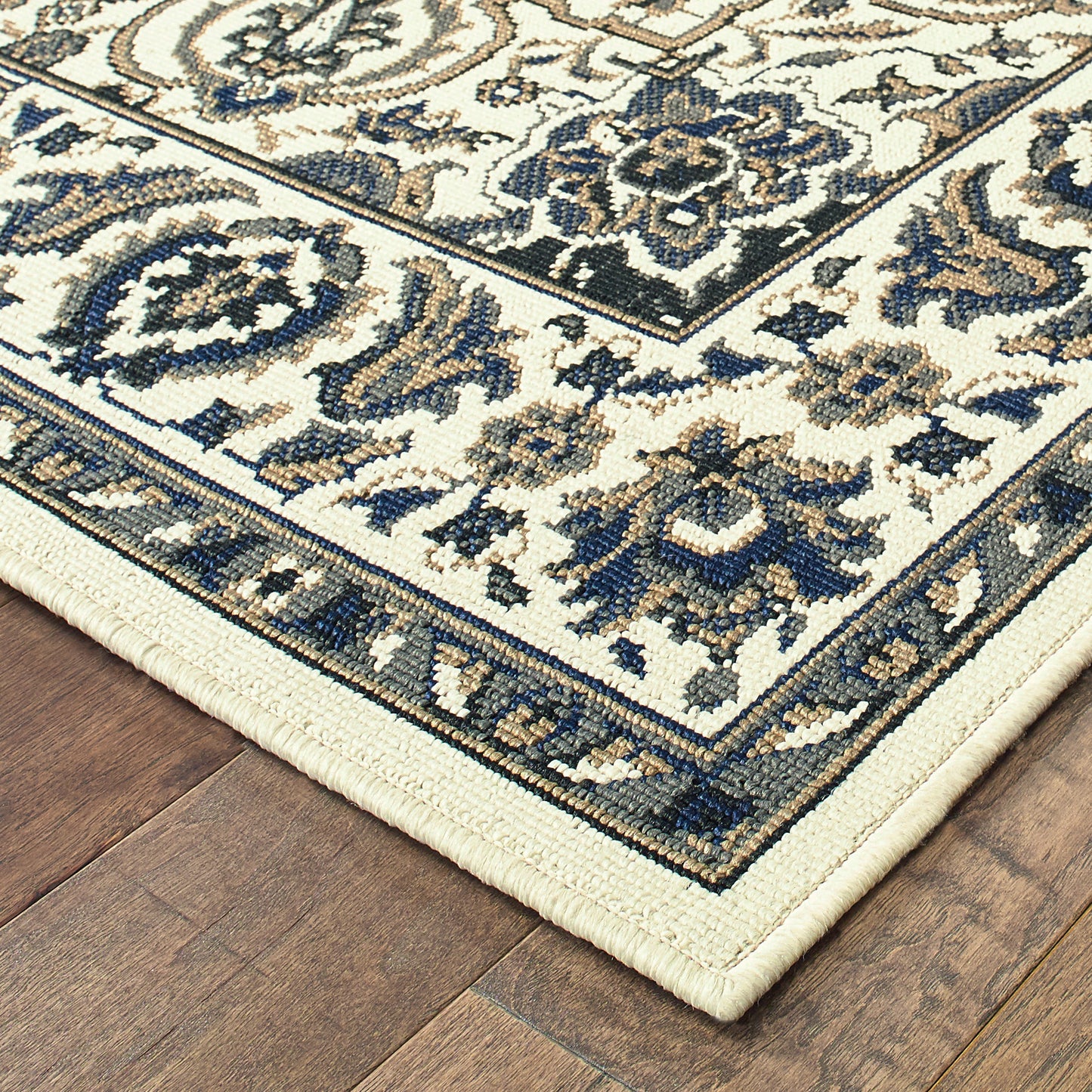 Oriental Weavers Marina  Ivory Navy Traditional