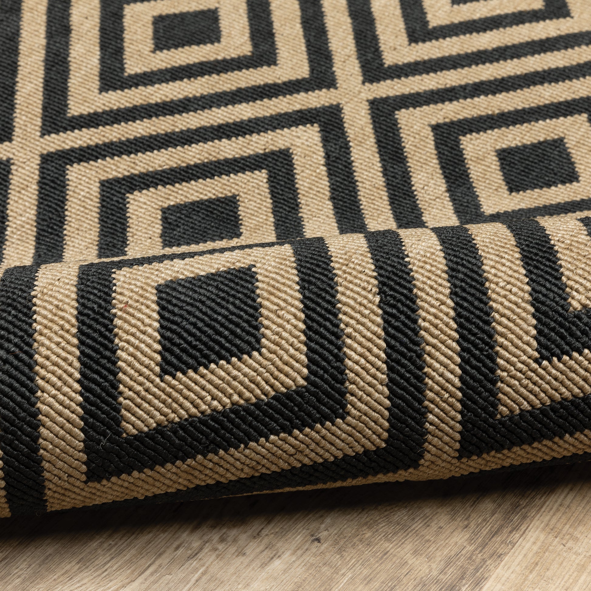 Oriental Weavers Marina  Black Tan Casual