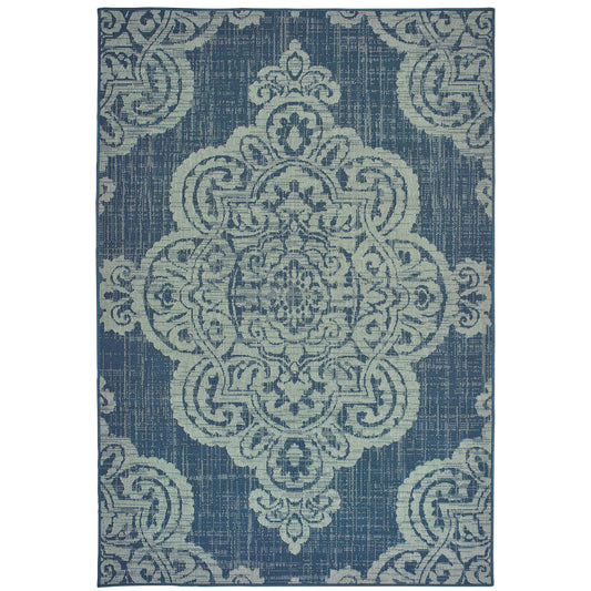 Oriental Weavers Marina  Navy Grey Bohemian