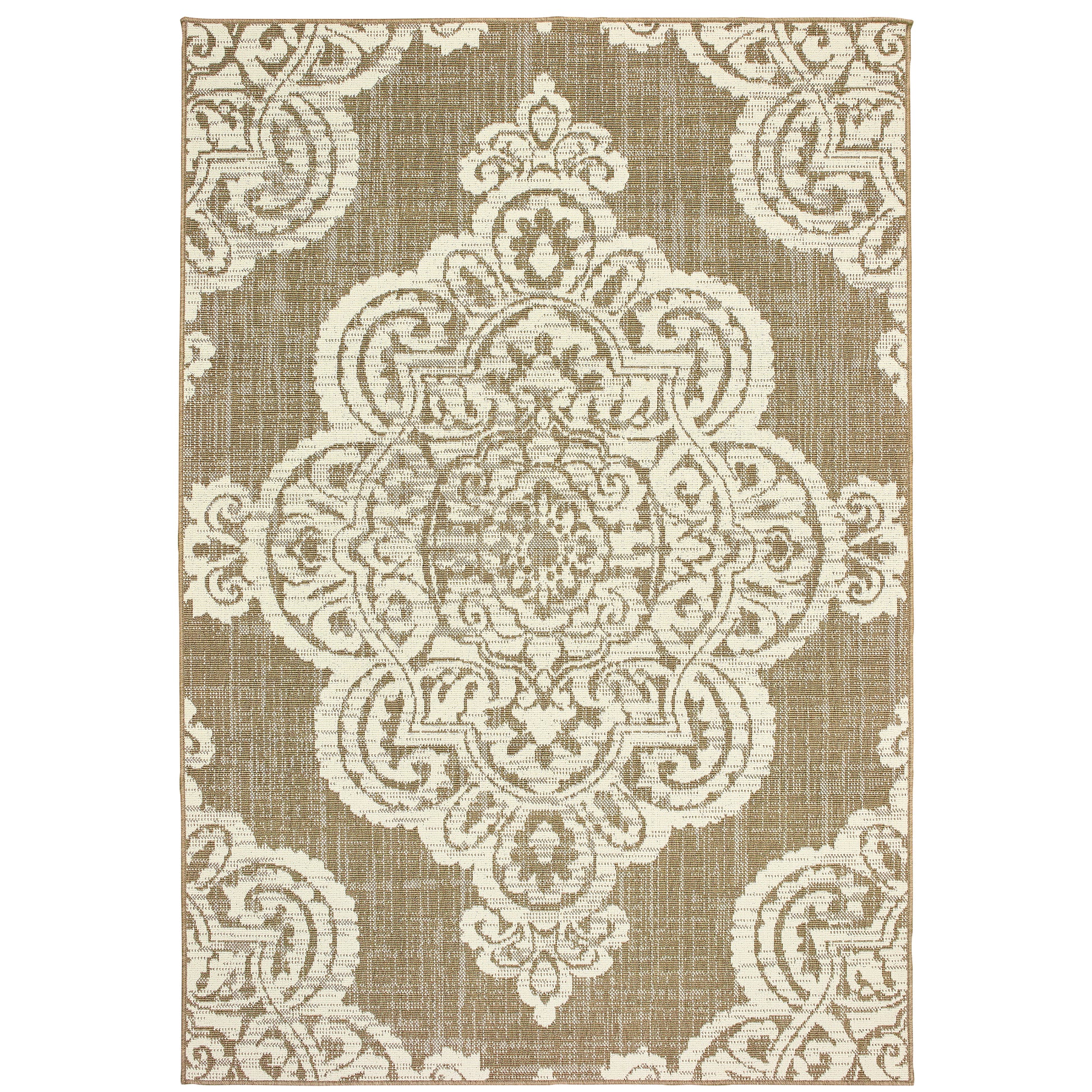 Oriental Weavers Marina  Tan Ivory Bohemian