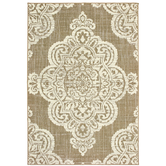 Oriental Weavers Marina  Tan Ivory Bohemian