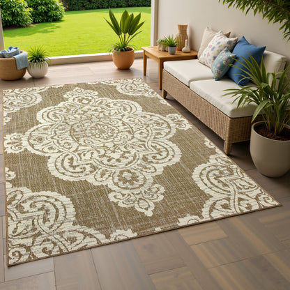 Oriental Weavers Marina  Tan Ivory Bohemian