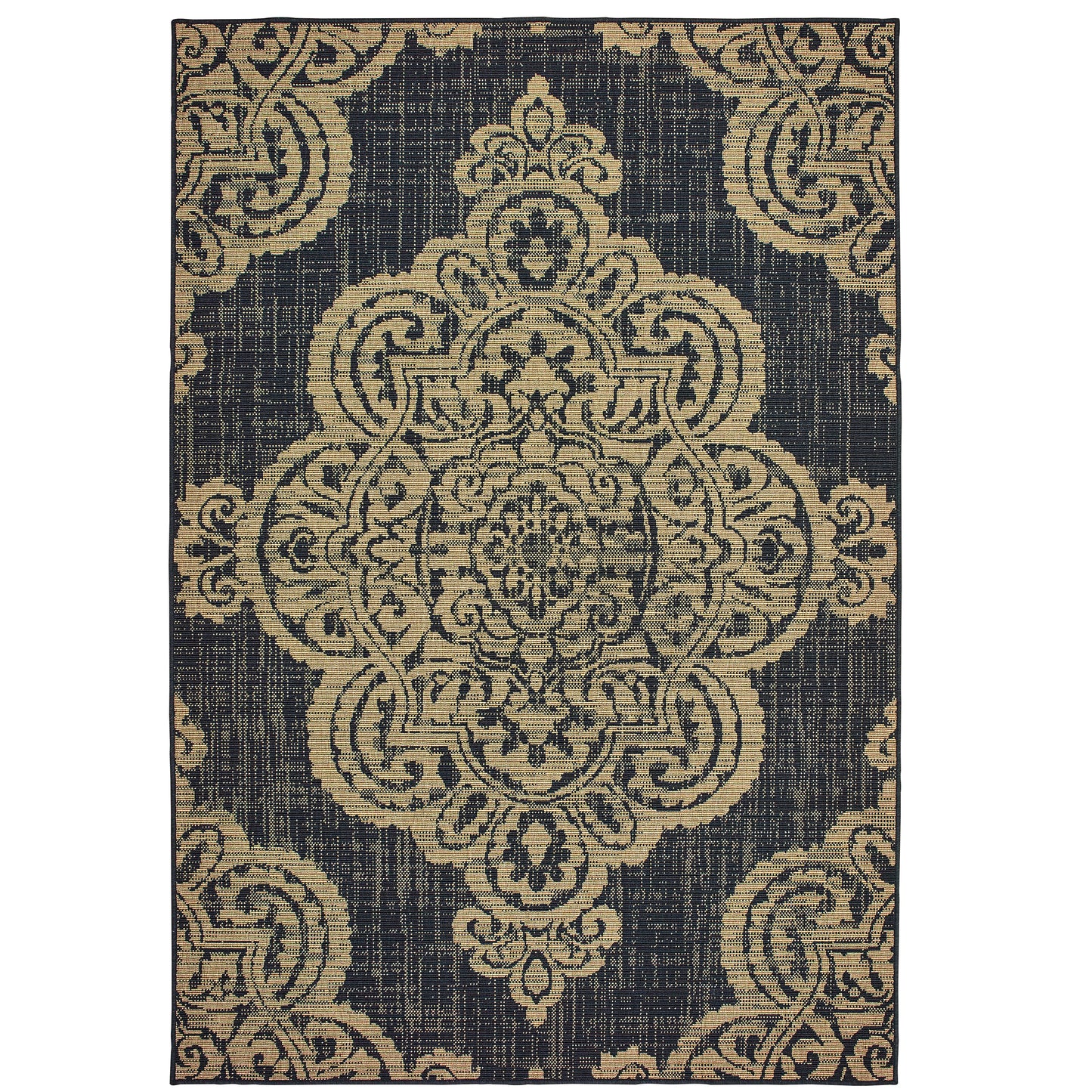 Oriental Weavers Marina  Black Tan Bohemian