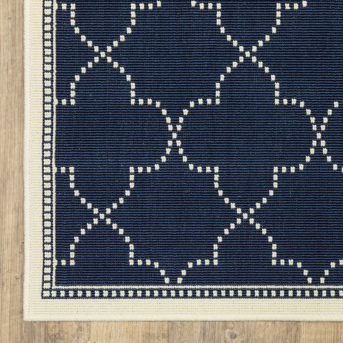 Oriental Weavers Marina  Navy Ivory Moroccan