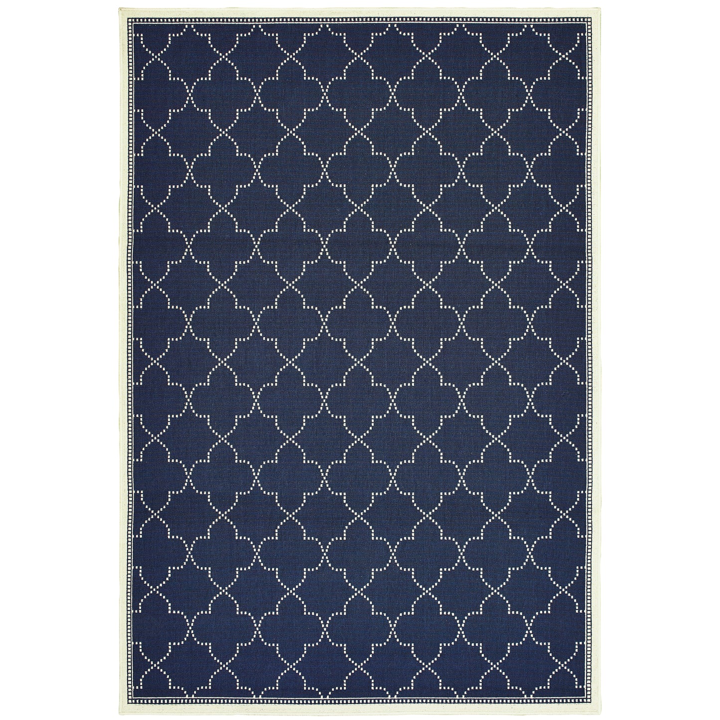 Oriental Weavers Marina  Navy Ivory Moroccan