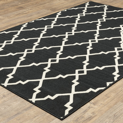 Oriental Weavers Marina  Black Ivory Moroccan