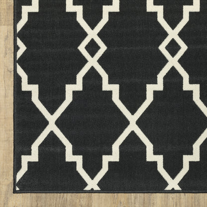 Oriental Weavers Marina  Black Ivory Moroccan
