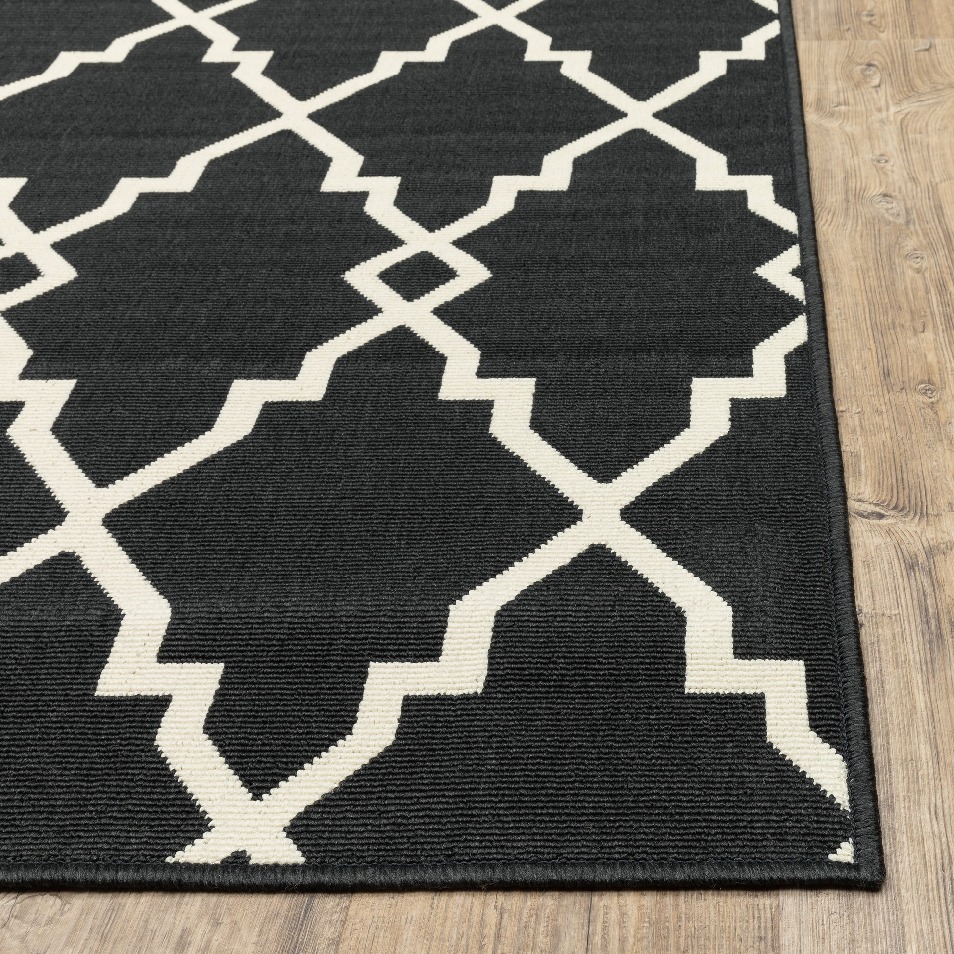 Oriental Weavers Marina  Black Ivory Moroccan