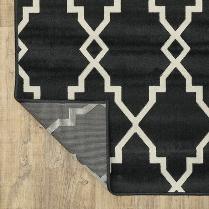 Oriental Weavers Marina  Black Ivory Moroccan