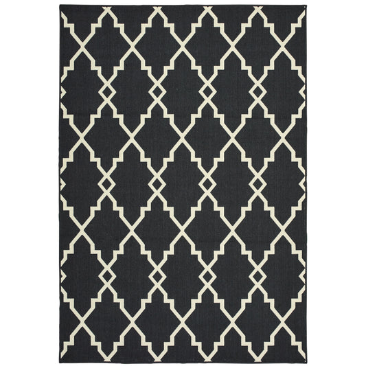 Oriental Weavers Marina  Black Ivory Moroccan