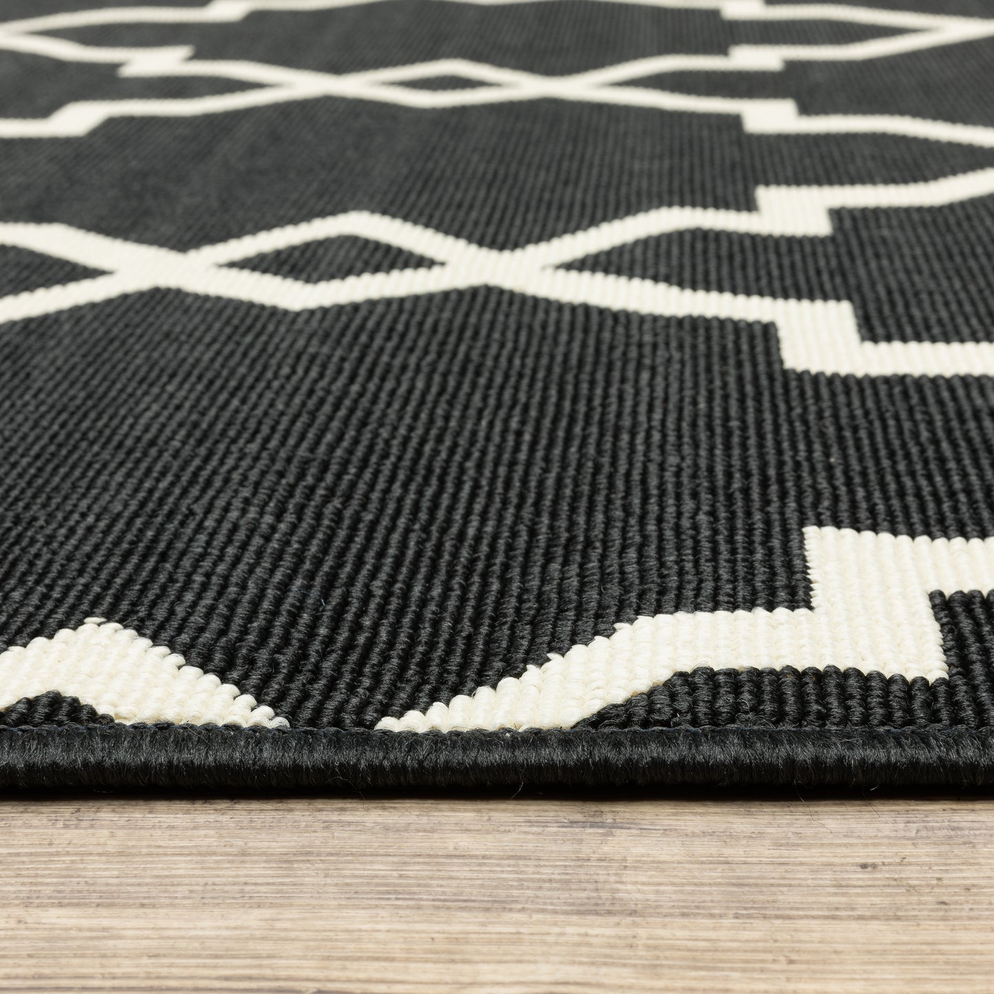 Oriental Weavers Marina  Black Ivory Moroccan