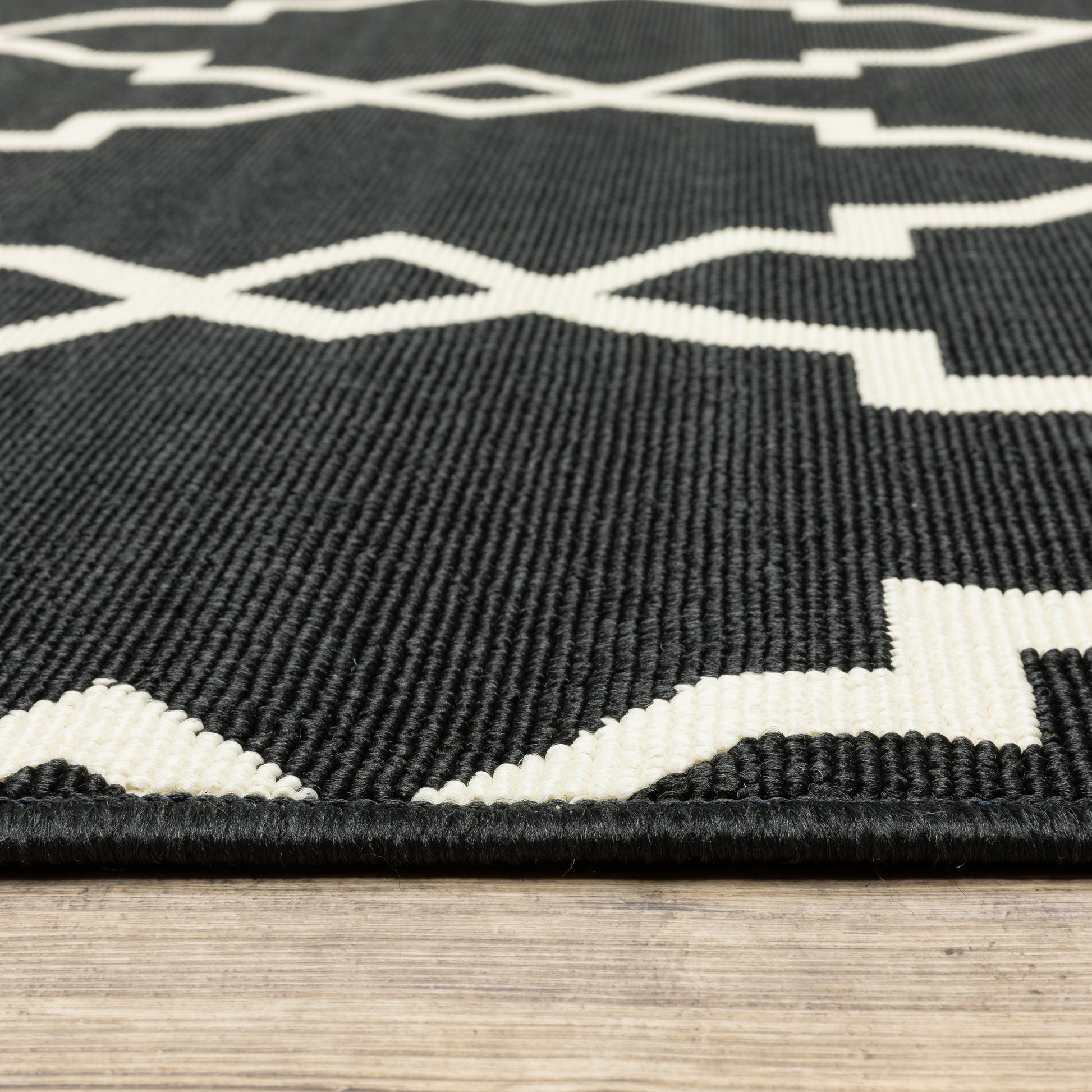 Oriental Weavers Marina  Black Ivory Moroccan
