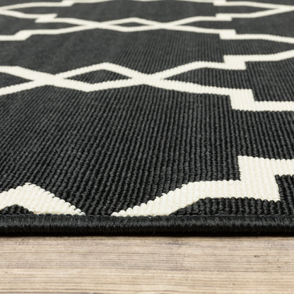 Oriental Weavers Marina  Black Ivory Moroccan