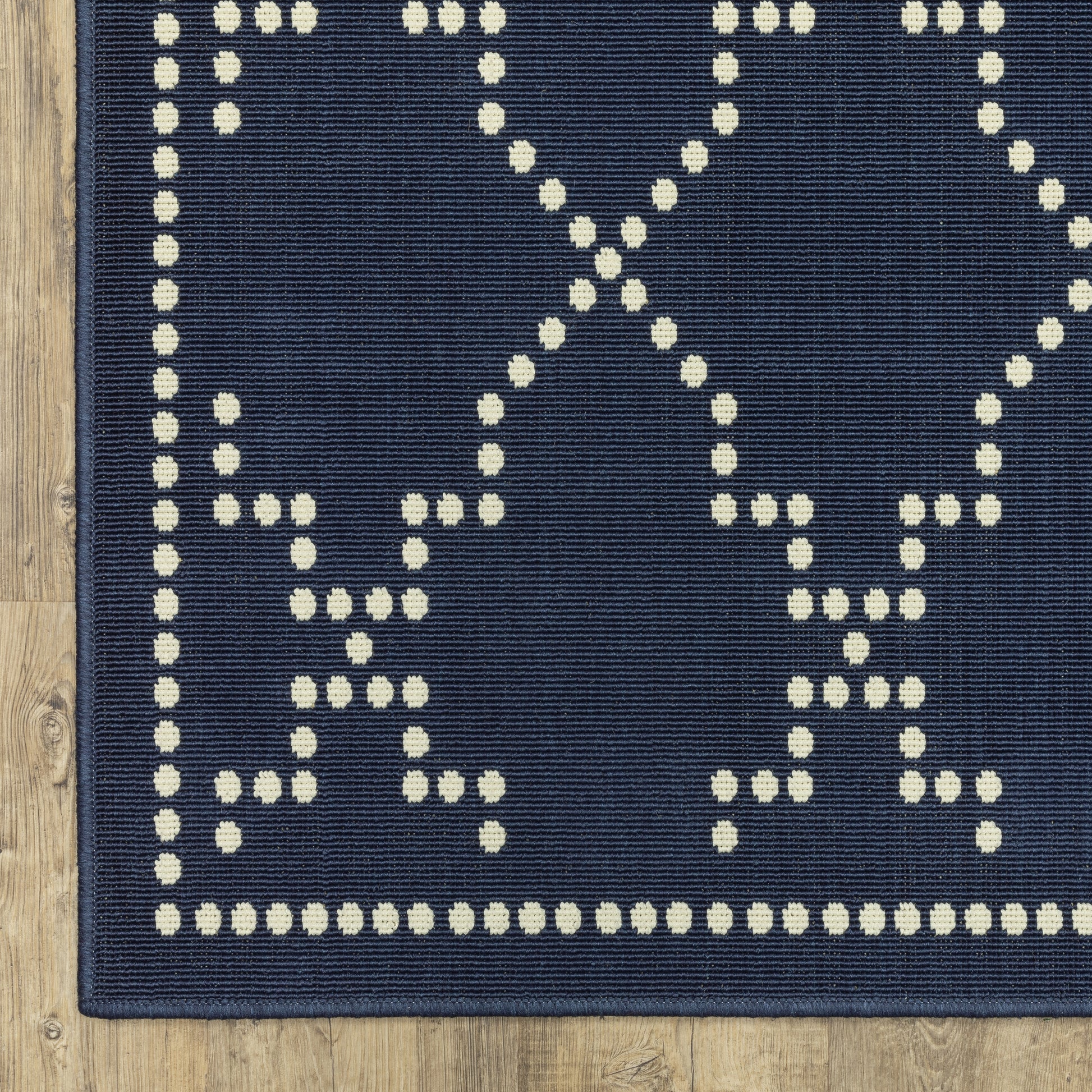 Oriental Weavers Marina  Navy Ivory Moroccan