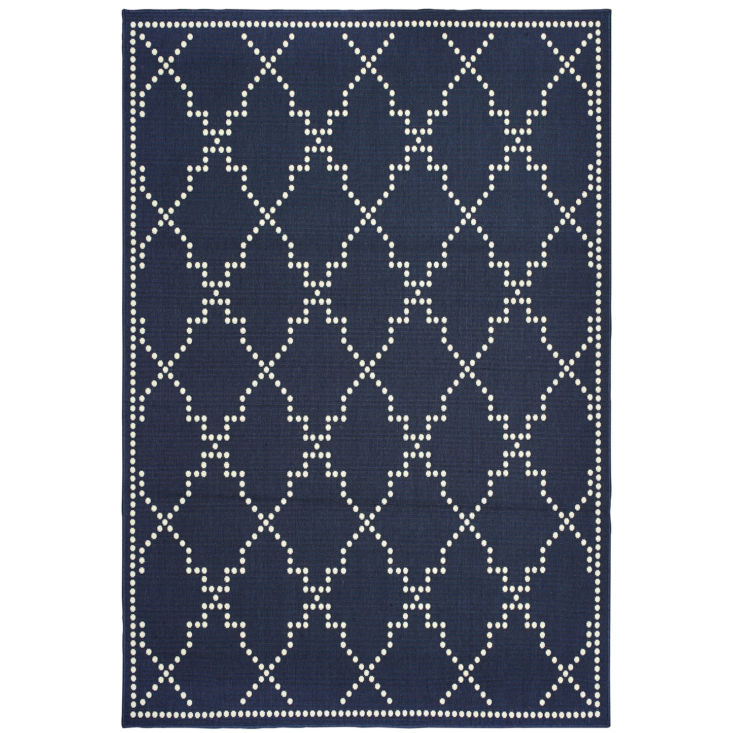 Oriental Weavers Marina  Navy Ivory Moroccan