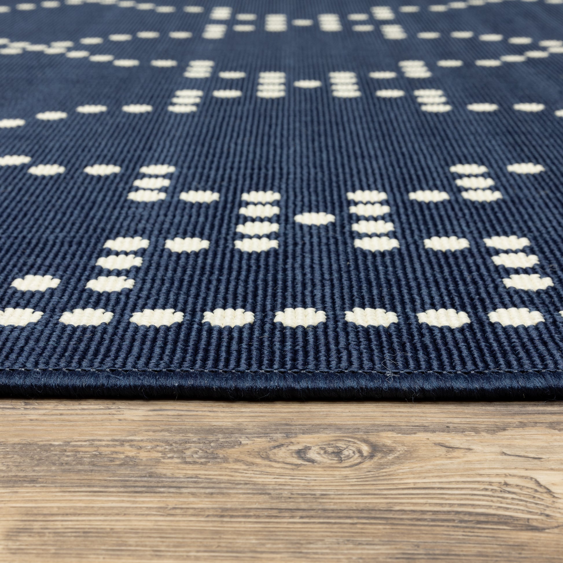 Oriental Weavers Marina  Navy Ivory Moroccan