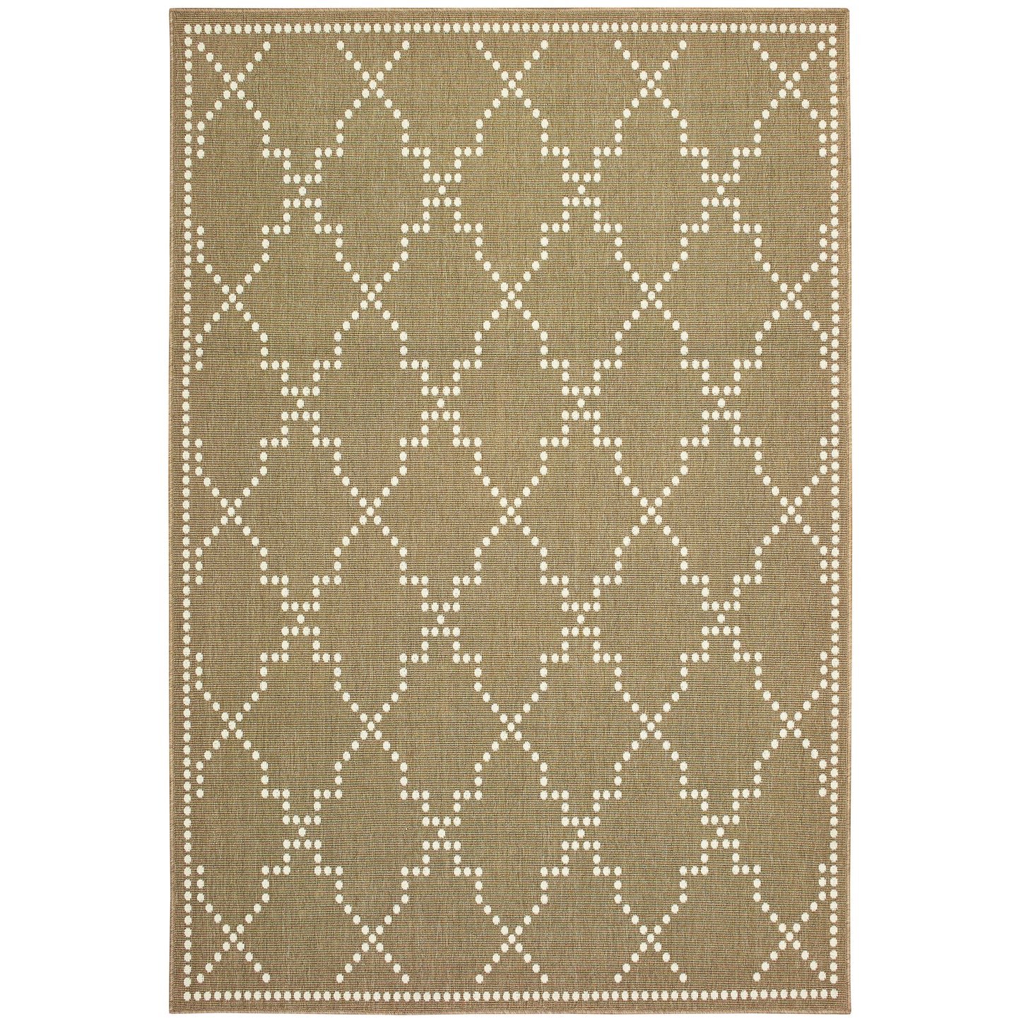 Oriental Weavers Marina  Tan Ivory Moroccan