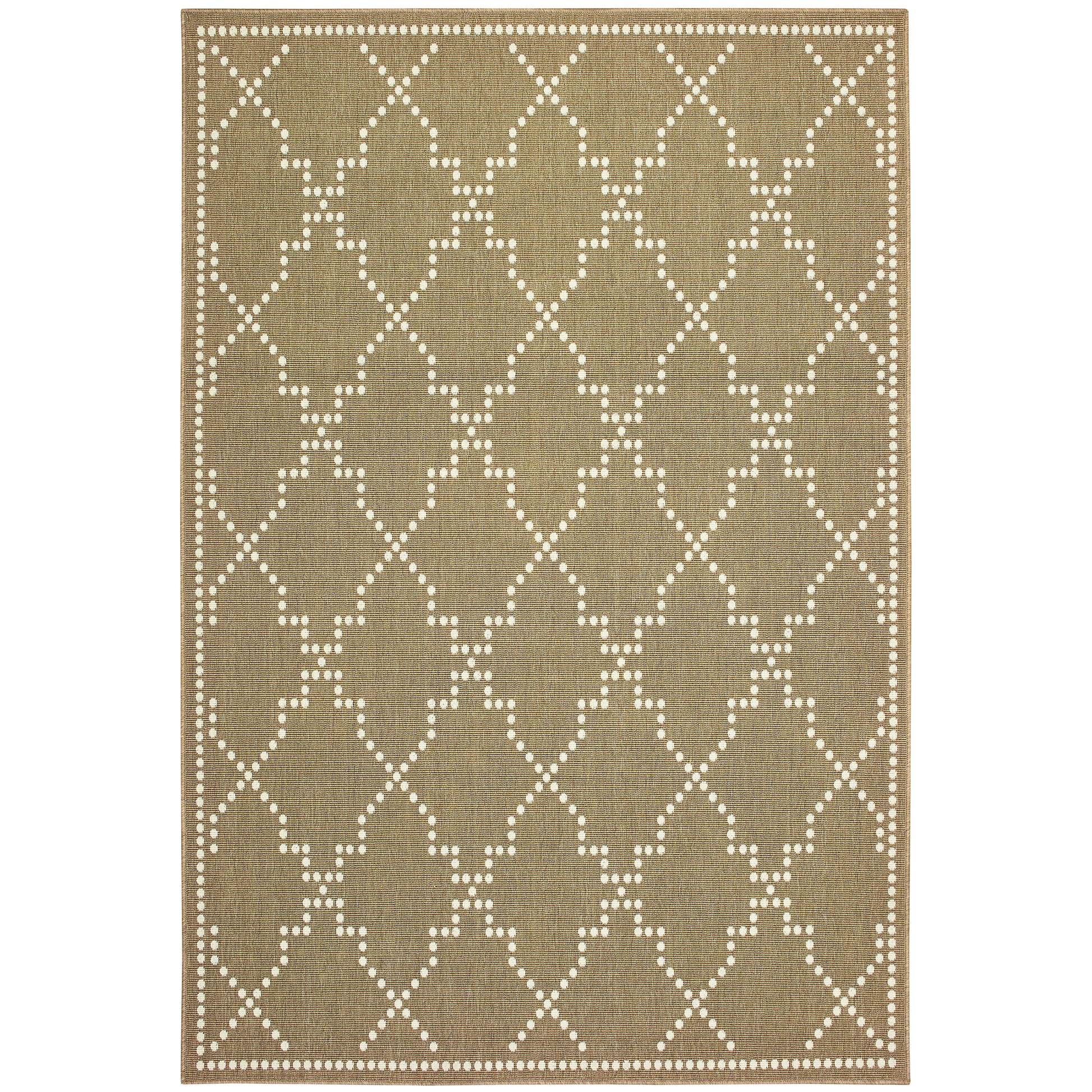 Oriental Weavers Marina  Tan Ivory Moroccan
