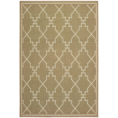 Oriental Weavers Marina  Tan Ivory Moroccan