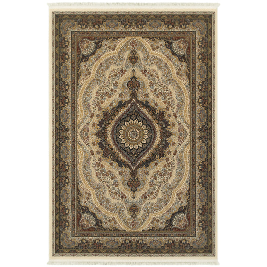 Oriental Weavers Masterpiece  Ivory Multi Traditional