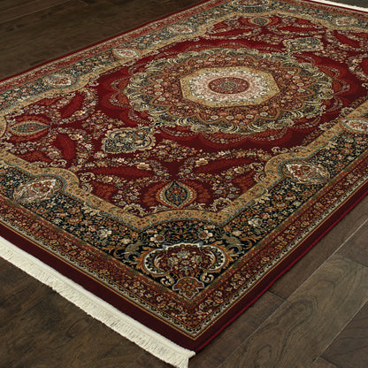 Oriental Weavers Masterpiece  Red Multi Traditional