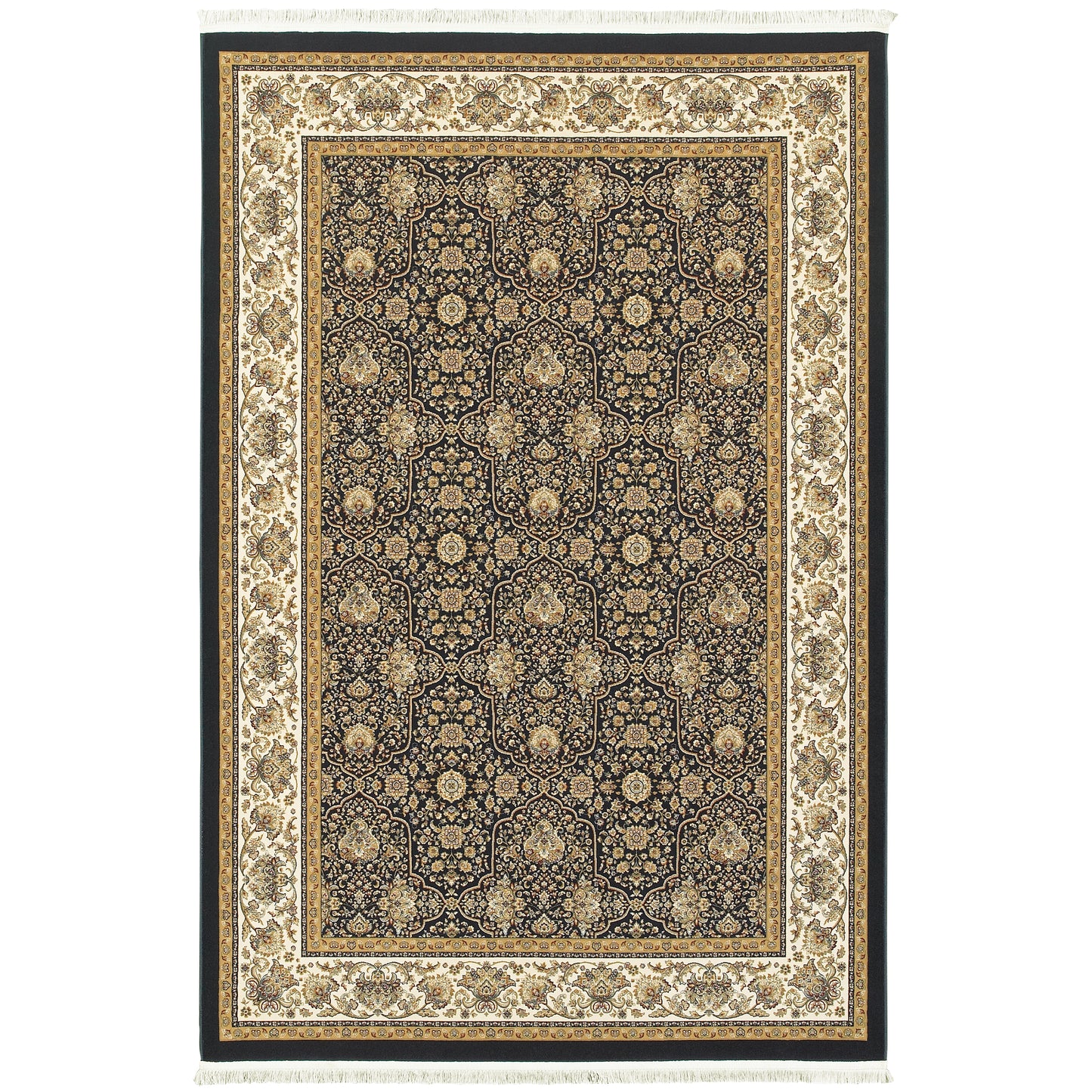 Oriental Weavers Masterpiece  Navy Ivory Traditional