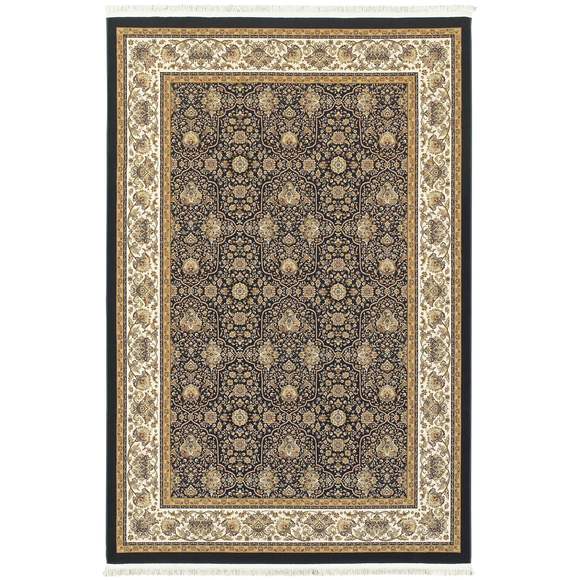 Oriental Weavers Masterpiece  Navy Ivory Traditional