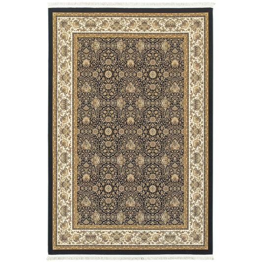 Oriental Weavers Masterpiece  Navy Ivory Traditional