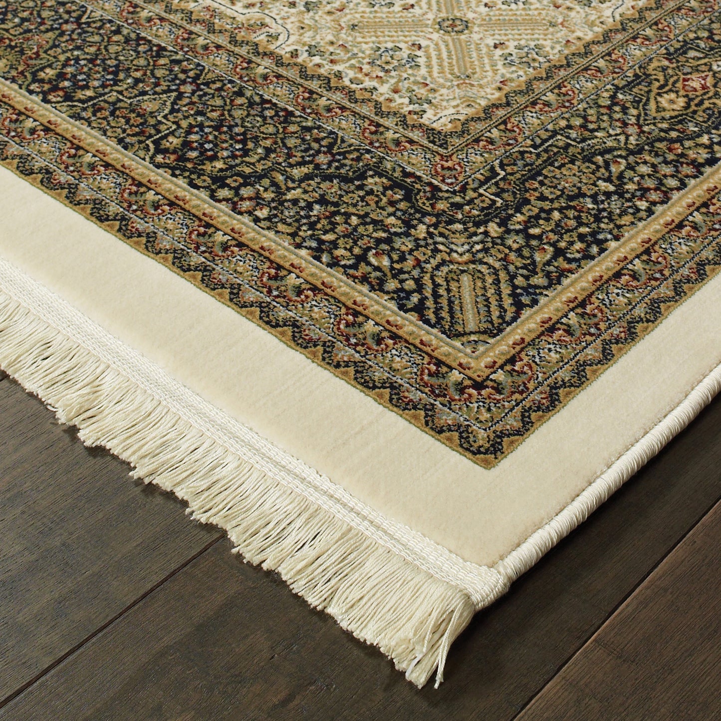 Oriental Weavers Masterpiece  Ivory Dark Blue Traditional