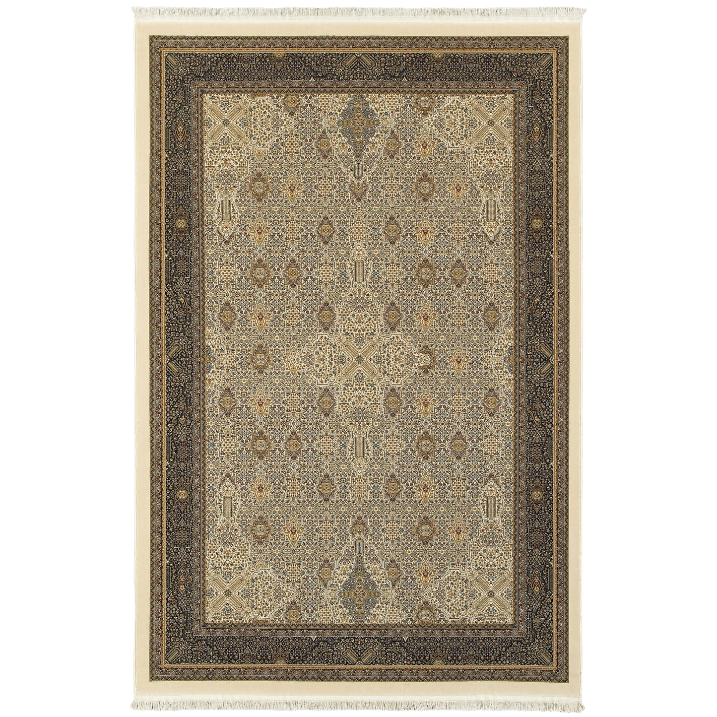 Oriental Weavers Masterpiece  Ivory Dark Blue Traditional