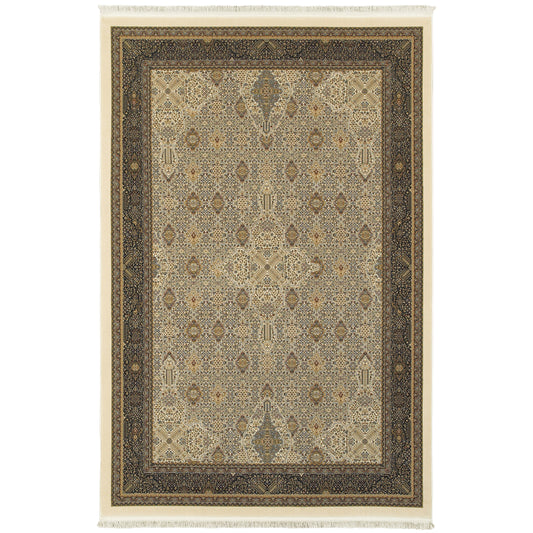 Oriental Weavers Masterpiece  Ivory Dark Blue Traditional