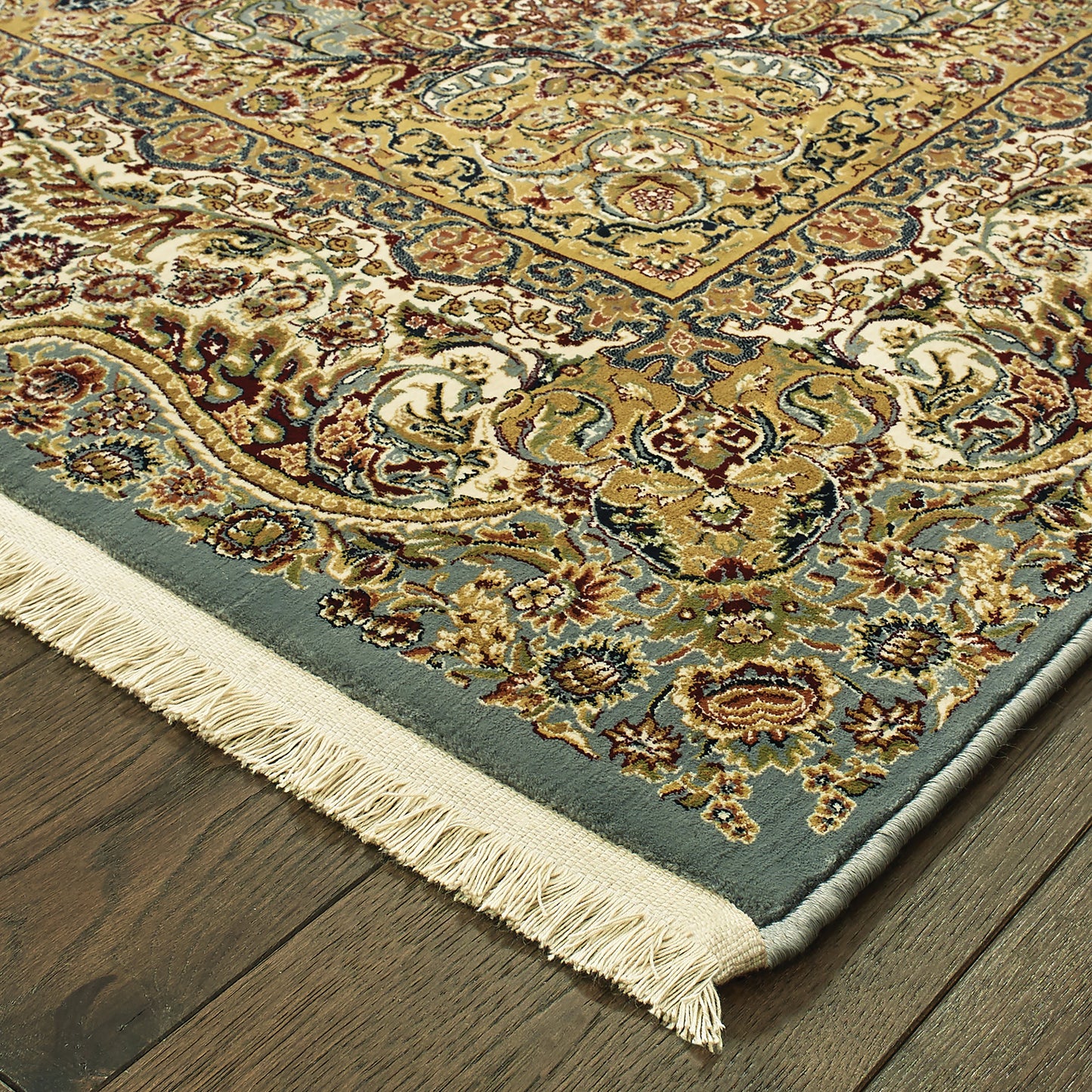 Oriental Weavers Masterpiece  Blue Gold Traditional