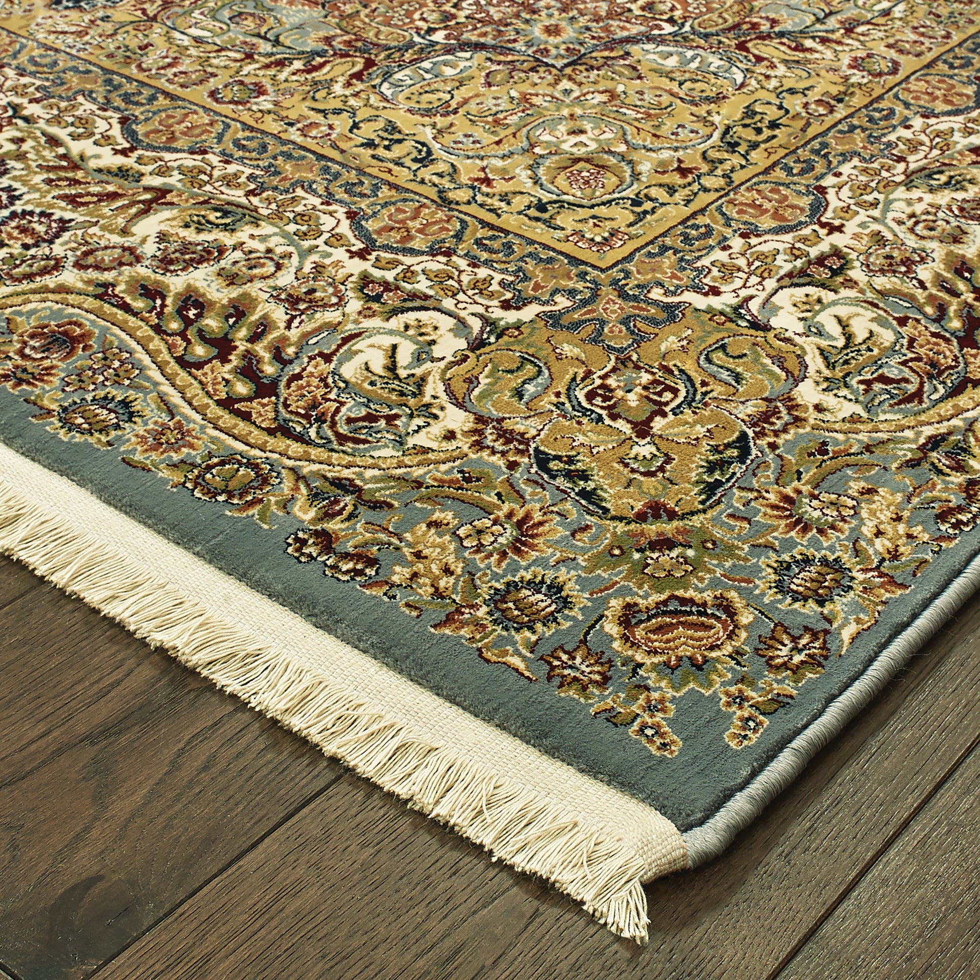 Oriental Weavers Masterpiece  Blue Gold Traditional