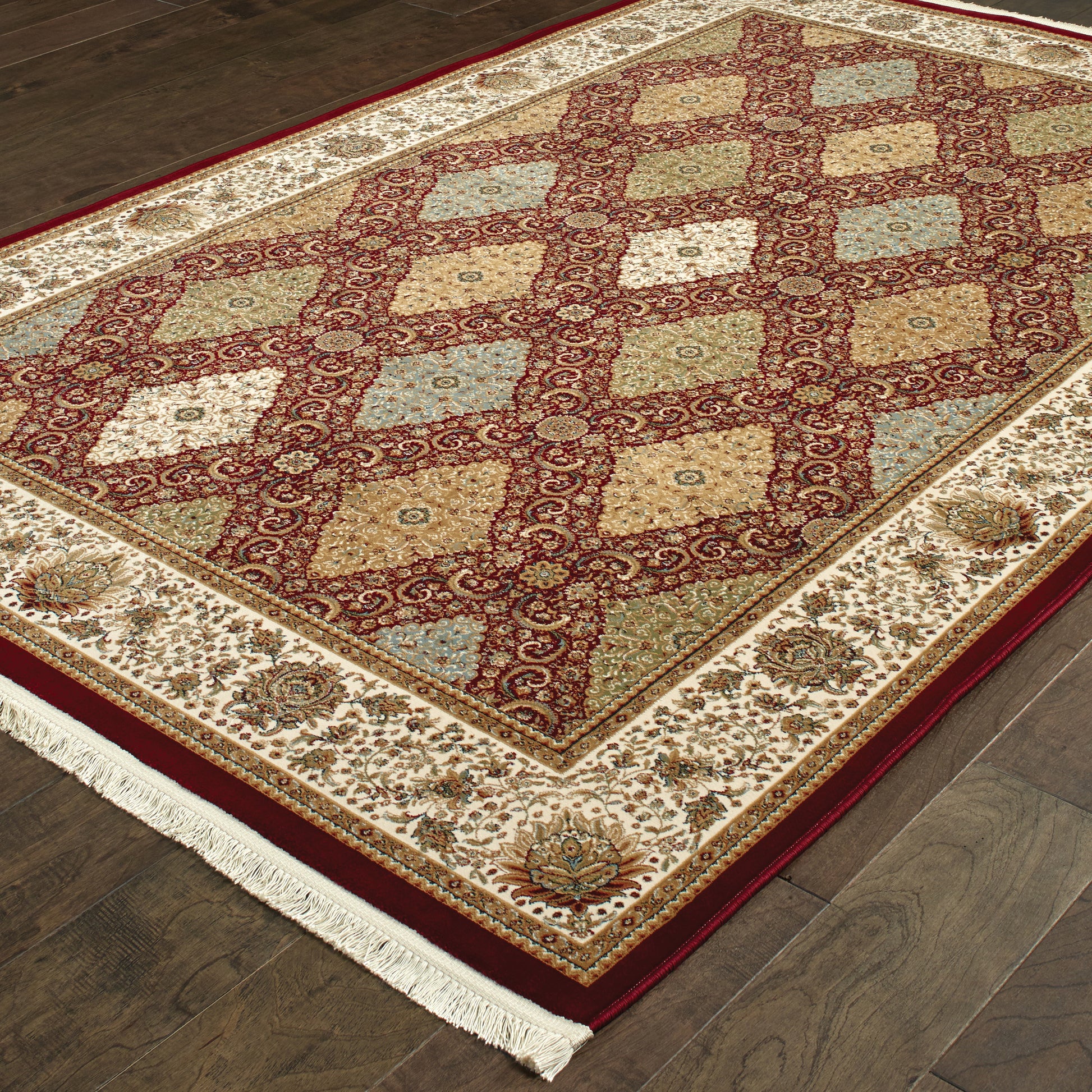 Oriental Weavers Masterpiece  Red Multi Traditional