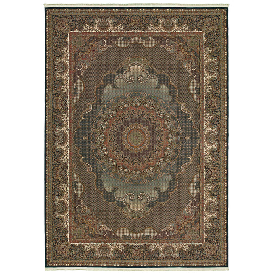 Oriental Weavers Masterpiece  Blue Red Traditional