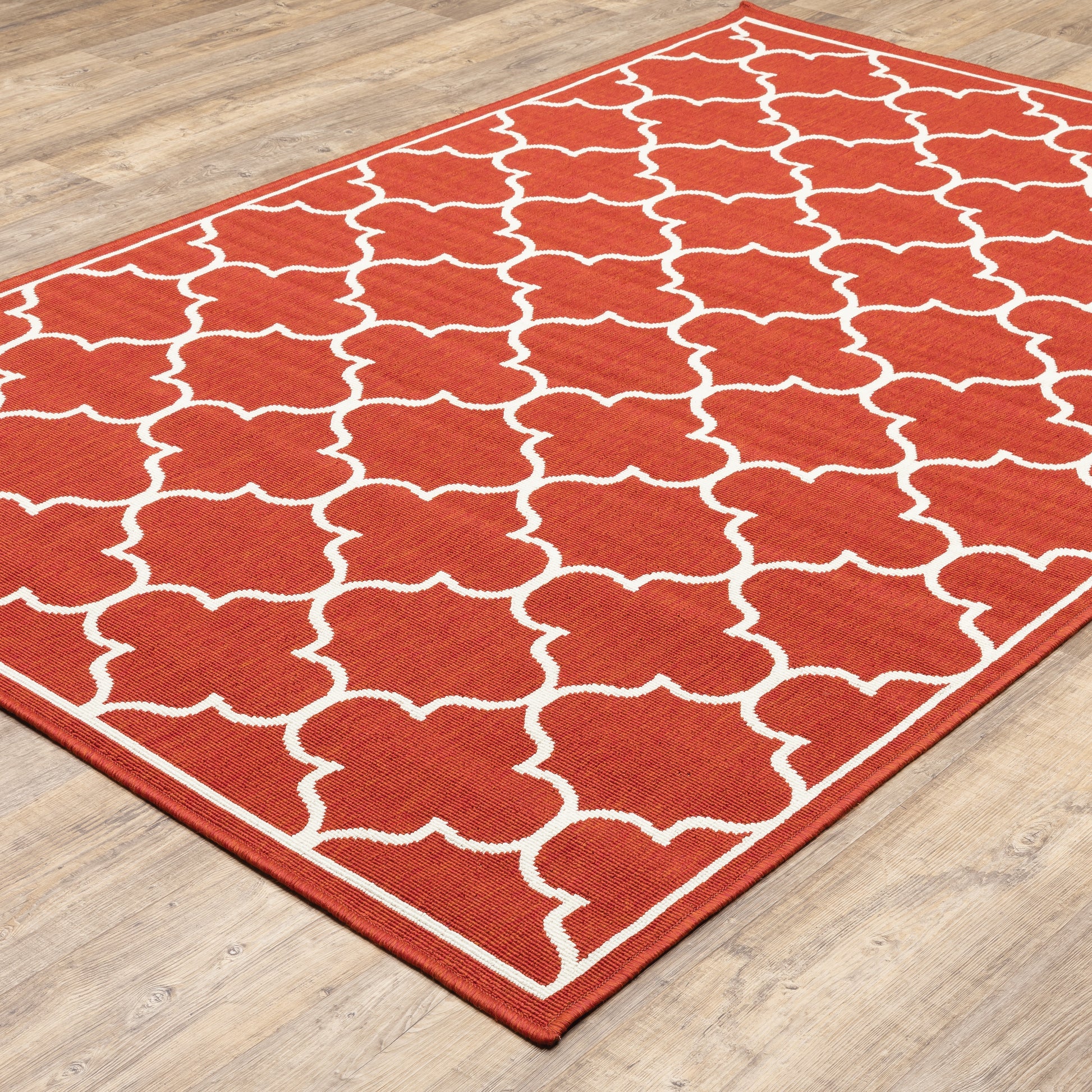 Oriental Weavers Meridian  Red Ivory Moroccan