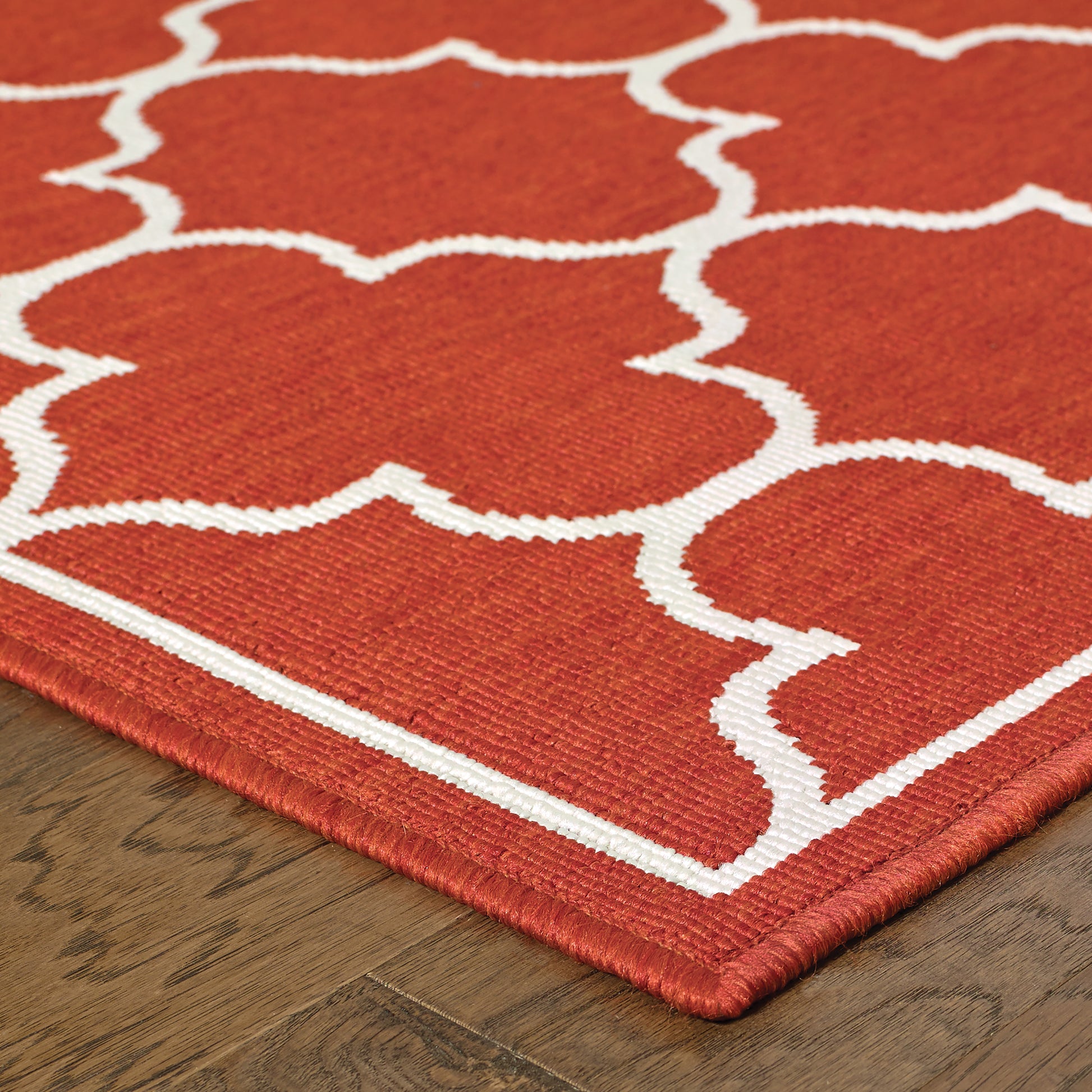 Oriental Weavers Meridian  Red Ivory Moroccan