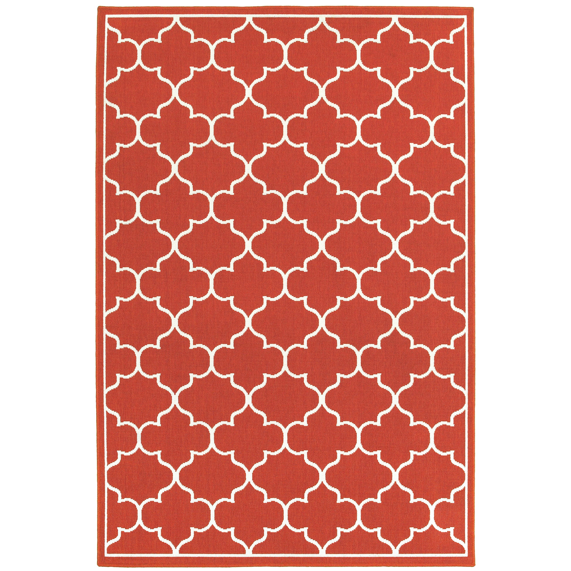 Oriental Weavers Meridian  Red Ivory Moroccan
