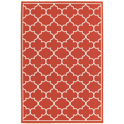Oriental Weavers Meridian  Red Ivory Moroccan